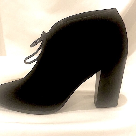 Franco Sarto Black Suede Boots - Picture 7 of 8